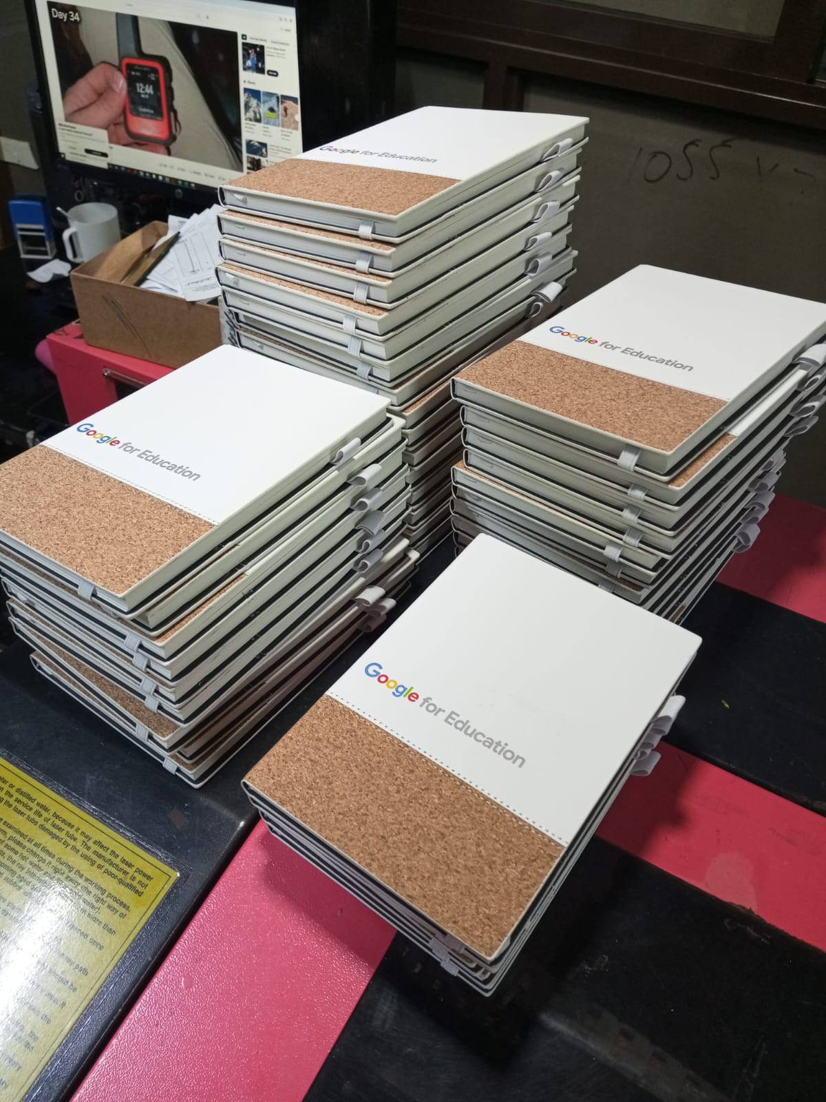 Branded notebooks